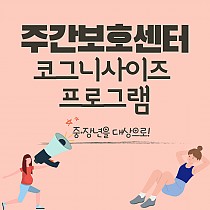 주간보호센터 중장년 코그니사이즈 프로그램