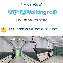 워킹레일(walking rail) 소개